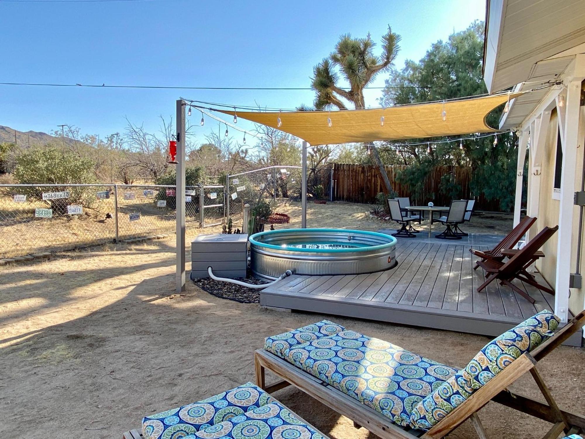 Float Pool, Hot Tub, Sauna, Views, Telescope-Skywatchers Haven Joshua Tree Esterno foto